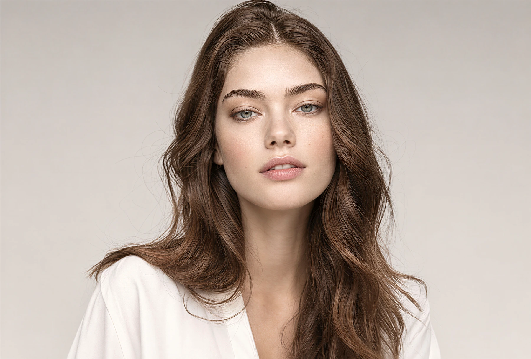 Skin retouch — drag the slider — after editing