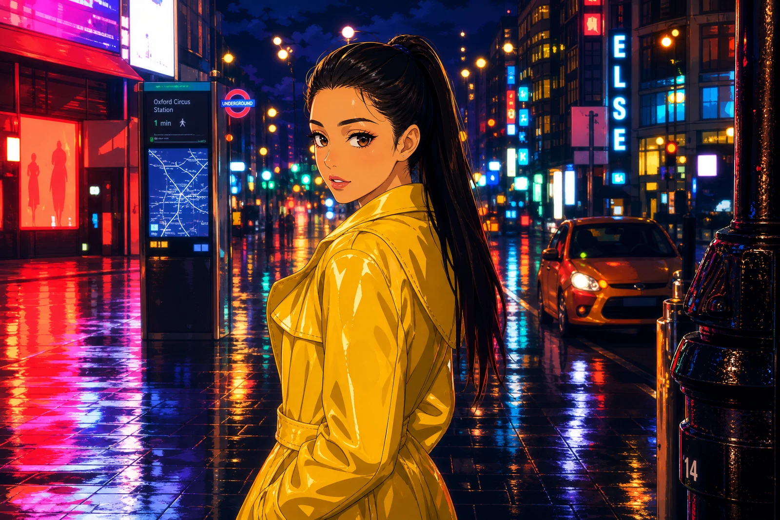 Photo to Anime — after editing